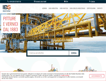 Tablet Screenshot of industriebrunostoppanipaints.com